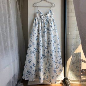 NWT Sachin & Babi Porcelain Collection Gown for BHLDN US 4